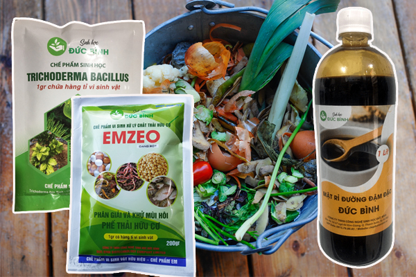 Ủ rác nhà bếp với Emzeo là một cách đơn giản nhưng hiệu quả để ủ rác nhà bếp khô