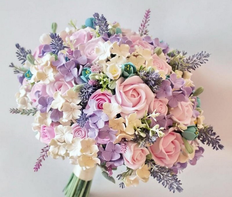 Mẫu những bó hoa cưới cẩm tú cầu cầm tay cô dâu đẹp xuất sắc