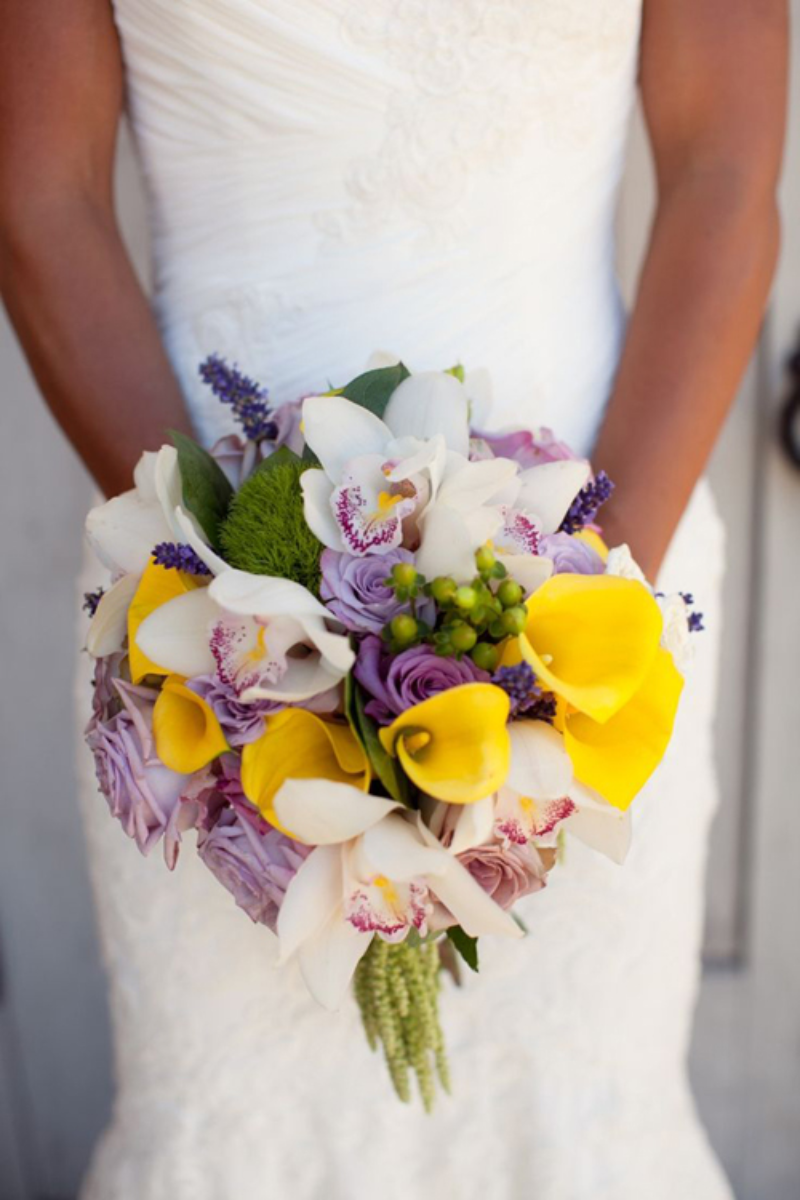 Ngất ngây top 5 mẫu hoa cưới cầm tay lavender tuyệt đẹp
