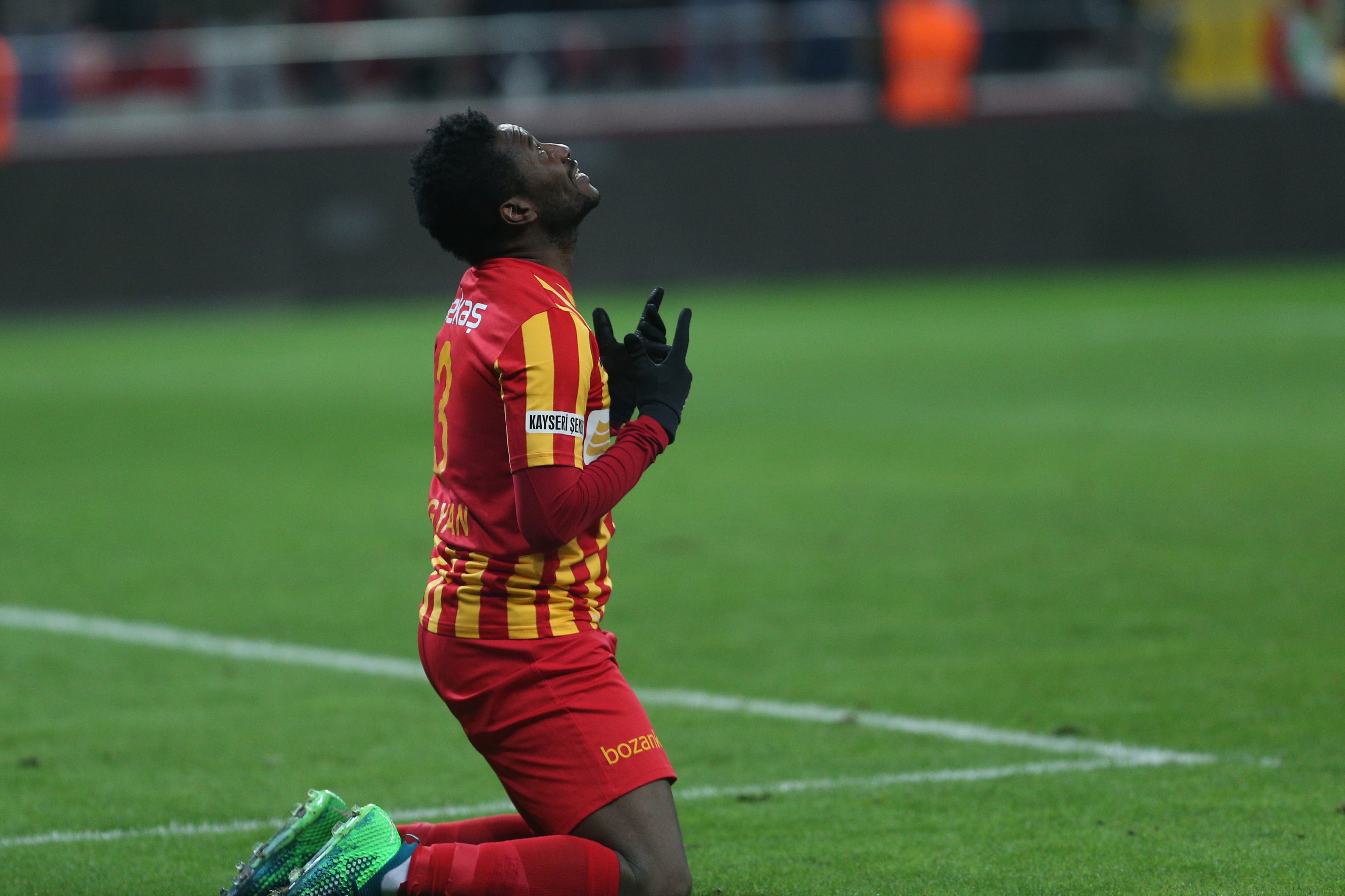 Ghana's Asamoah Gyan ends goal drought with brace in Kayserispor win | Goal.com Ghana
