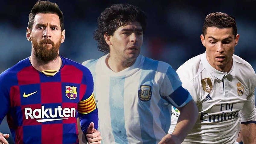 10 cầu thủ vĩ đại nhất lịch sử bóng đá: Messi xếp thứ 3, Ronaldo thứ 4