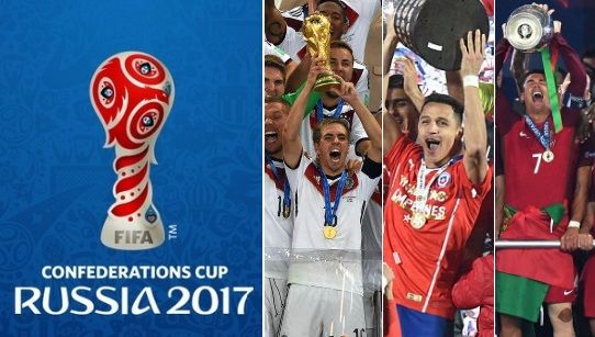 Lộ diện đầy đủ 8 đội tuyển tham dự FIFA Confederations Cup 2017 | VTV.VN