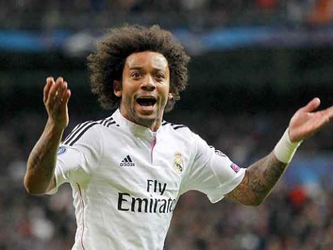 Video clip hậu vệ Marcelo của CLB Real Madrid ghi bàn