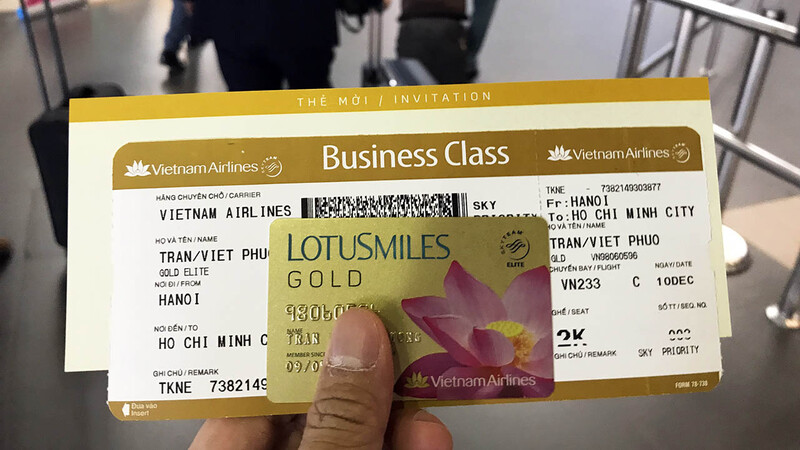 Vé máy bay hạng thương gia